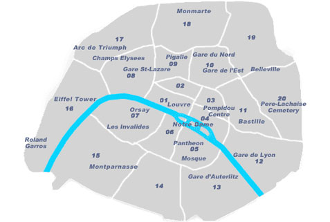 Paris Map